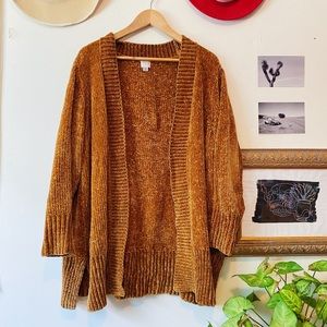 Mustard Chenille Sweater